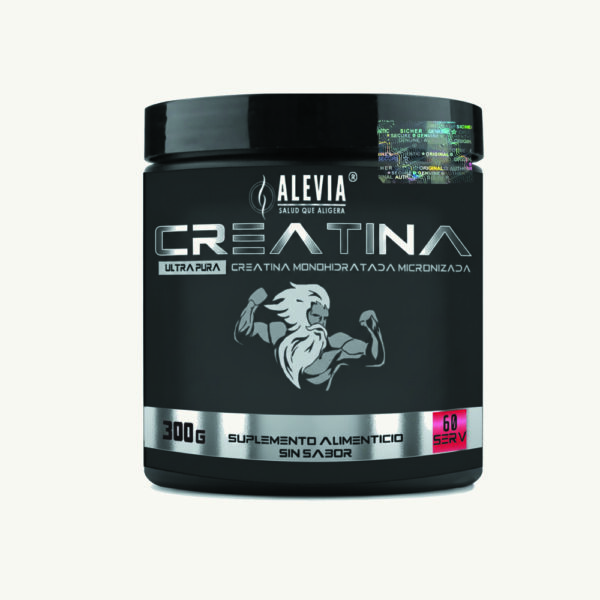 Creatina Bote ALEVIA Creatina Monohidratada Micronizada 300g - 60 Serv